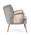 Poltrona Virna per interno, Struttura In Legno Di Pino E Compensato 64 x 71 x 79h cm