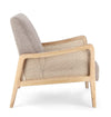 Poltrona Deanna per interno, Struttura In Legno Di Pino E Compensato 67.5 x 82 x 83h cm