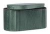 Poltrona Pouf Jocelyn per interno, con struttura in mdf