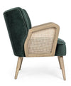 Poltrona Virna per interno, Struttura In Legno Di Pino E Compensato 64 x 71 x 79h cm
