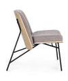 Poltrona Emerson per interno, Struttura In Compensato 59 x 71 x 80h cm