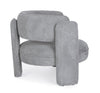 Poltrona Aisha per interno, Struttura In Legno 94 x 88 x 73h cm