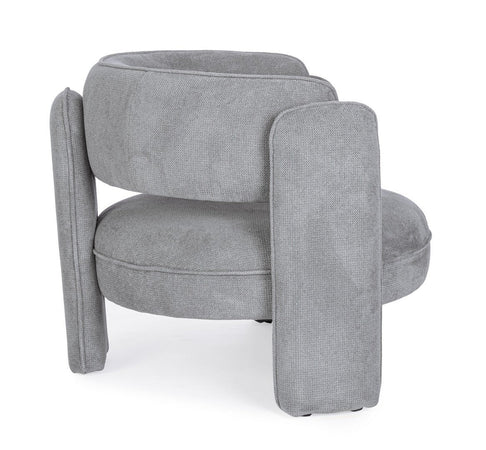 Poltrona "Aisha" per interno, Struttura In Legno 94 x 88 x 73h cm
