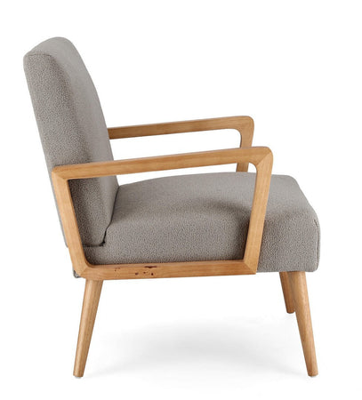 Poltrona "Veriana" per interno, Struttura In Legno Di Pino E Compensato 64.5 x 72 x 82h cm