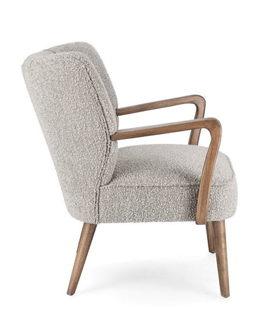 Poltrona "Moritz" per interno, Struttura In Legno Di Pino E Compensato 66.5 x 73.5 x 81.5h cm