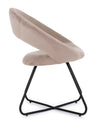 Poltrona Vanity per interno, Struttura Seduta E Schienale In Compensato 58 x 69 x 81h cm