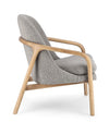 Poltrona Elaide per interno, Struttura In Rubberwood 65.5 x 74.5 x 82h cm