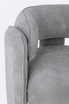 Poltrona Aisha per interno, Struttura In Legno 94 x 88 x 73h cm