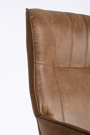 Poltrona "Nasira" per interno, Struttura In Acciaio, Gambe In Acciaio Verniciato A Polvere 70 x 84 x 109h cm
