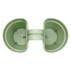 Vaso Vibia Campana Flower Twin in plastica riciclata, per esterno, da 21 cm