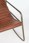Poltrona Karisma per interno, Struttura In Acciaio 59 x 77 x 77h cm