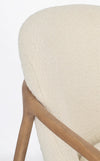 Poltrona Elaide per interno, Struttura In Rubberwood 65.5 x 74.5 x 82h cm