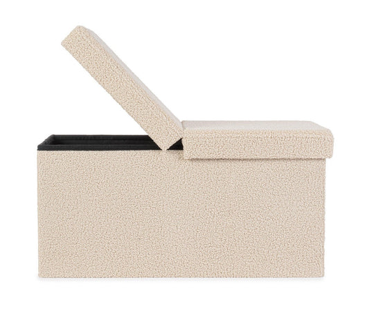 Poltrona Pouf "Joris" per interno, con struttura in mdf