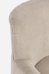 Poltrona Orlins per interno, Struttura In Legno Di Pino E Compensato, Rivestimento In Poliestere Effetto Boucle', Capitonne' 71.5 x 72.5 x 79h cm