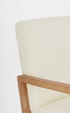 Poltrona Veriana per interno, Struttura In Legno Di Pino E Compensato 64.5 x 72 x 82h cm
