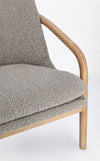 Poltrona Elaide per interno, Struttura In Rubberwood 65.5 x 74.5 x 82h cm