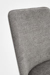Sedia Cora con struttura in acciaio, per arredo interno 48 x 62 x h 84 cm