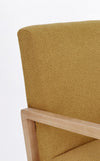 Poltrona Veriana per interno, Struttura In Legno Di Pino E Compensato 64.5 x 72 x 82h cm