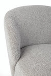 Poltrona Babila per interno, Struttura In Legno Di Pino E Compensato 79.5 x 75.5 x 72h cm