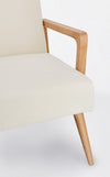 Poltrona Veriana per interno, Struttura In Legno Di Pino E Compensato 64.5 x 72 x 82h cm
