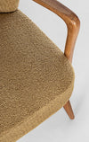 Poltrona Moritz per interno, Struttura In Legno Di Pino E Compensato 66.5 x 73.5 x 81.5h cm