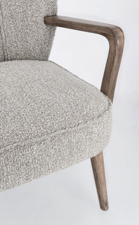 Poltrona "Moritz" per interno, Struttura In Legno Di Pino E Compensato 66.5 x 73.5 x 81.5h cm