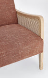 Poltrona Deanna per interno, Struttura In Legno Di Pino E Compensato 67.5 x 82 x 83h cm