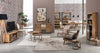 Poltrona Ancilla per interno, Struttura In Rubber Wood 66 x 85 x 74h cm