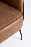 Poltrona Nasira per interno, Struttura In Acciaio, Gambe In Acciaio Verniciato A Polvere 70 x 84 x 109h cm