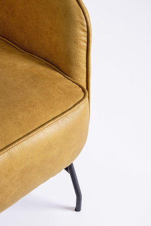 Poltrona "Nasira" per interno, Struttura In Acciaio, Gambe In Acciaio Verniciato A Polvere 70 x 84 x 109h cm