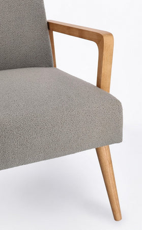Poltrona "Veriana" per interno, Struttura In Legno Di Pino E Compensato 64.5 x 72 x 82h cm