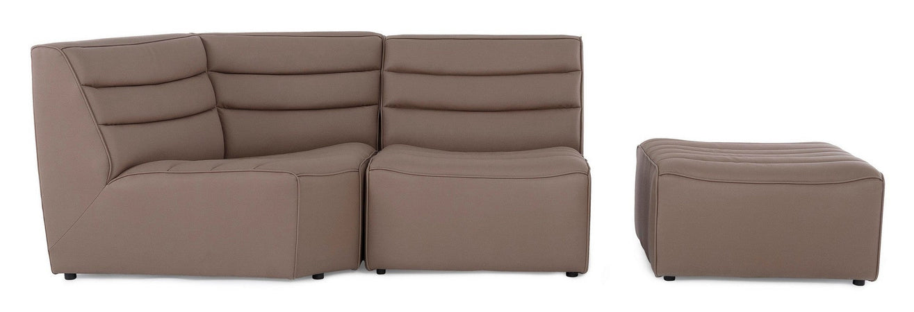 Poltrona "Magnus" per interno, Struttura In Legno Compensato E Mdf 150 x 90 x 79h cm