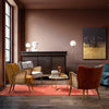 Poltrona Virna per interno, Struttura In Legno Di Pino E Compensato 64 x 71 x 79h cm