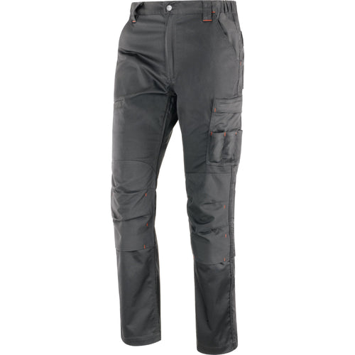 Pantalone EVO STRETCH PLUS in Tessuto Stretch Neri Safety