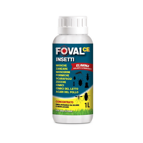 Foval Ce Lt. 1 Insetticida Azione Abbattente Adama