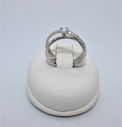 Anello solitario donna RECARLO AD342/015