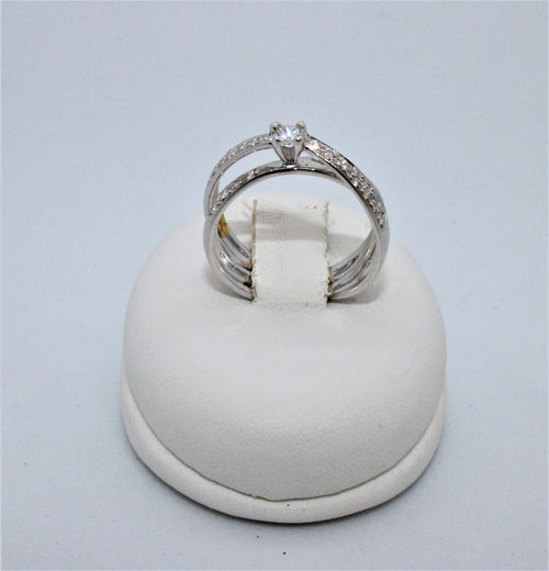 Anello solitario donna RECARLO AD342/015
