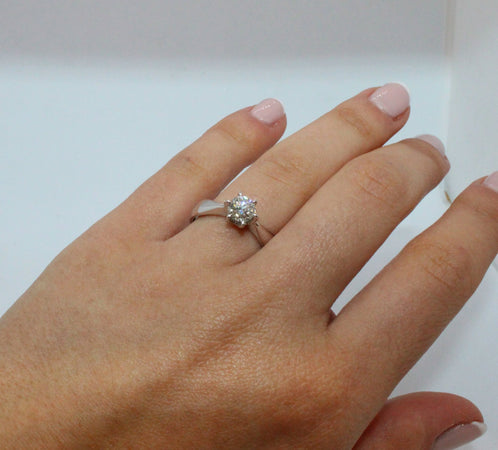 Anello solitario donna RECARLO R59SO007/070G05