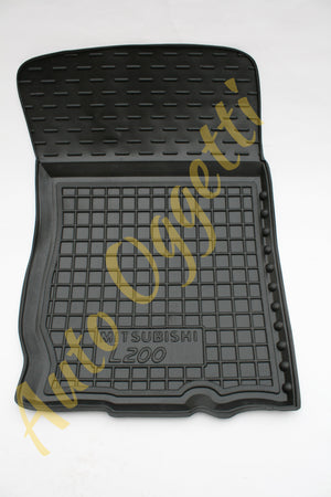 Tappetini di gomma per Mitsubishi L200/Triton (2013+)