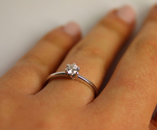 Anello solitario donna BIBIGÌ AN0988B28