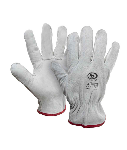 Guanti GP555 Pelle Fiore Bovino e Crosta CUS Italia