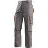 Pantalone WILLIS Multitasche in Tessuto Grigio/Arancio Neri Safety