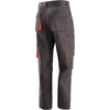 Pantalone WILLIS Multitasche in Tessuto Grigio/Arancio Neri Safety