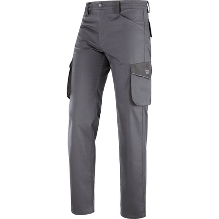 Pantalone CONVOY Multitasche in Tessuto Grigio Neri Safety