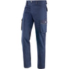 Pantalone CONVOY Multitasche in Tessuto Blu Neri Safety