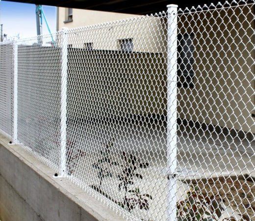 Rete romboidale "Pesante" per recinzione in metallo a maglia sciolta 50 x 50 mm