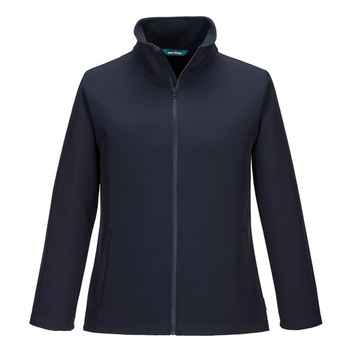 Giacca TK21 Softshell Print & Promo da Donna (2L) Blu Navy Portwest