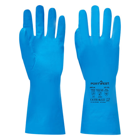 Guanto in Nitrile A814 per Alimenti Blu Portwest