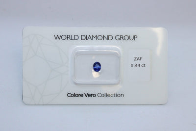 Zaffiro certificato WORLD DIAMOND GROUP WL02739