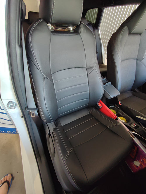 Coprisedili su misura per Toyota Corolla (2019+) Hybrid, Full ecopelle